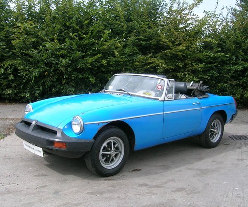 1979 MG B Roadster Project For Sale