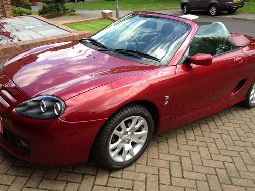 MGTF 2005 Firefrost Red Steptronic-Low Mileage In vendita
