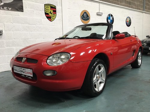 1998 MGF great classic convertible SOLD