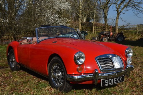 Lot 22 - A 1956 MG A Roadster - 11/09/219 For Sale by Auction