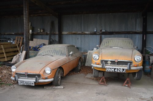LOT 1: A 1971 and a 1973 MGB - 03/11/2019 For Sale by Auction
