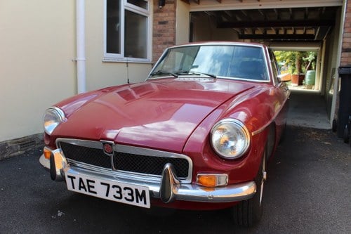 MG B GT 1974 - To be auctioned 25-10-19 For Sale by Auction