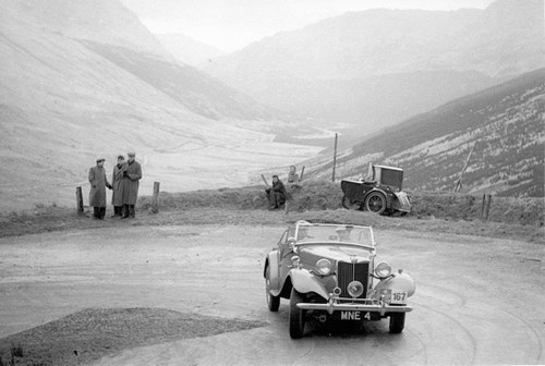1952 MG TD RAC Rally Car ex. Reg Harris In vendita