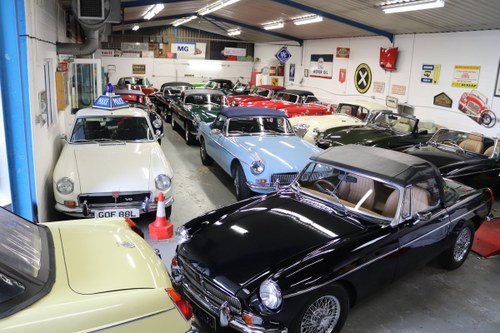 1975 17 MGB ROADSTERS IN STOCK,1963-1974 MGOC RECOMMENDED For Sale