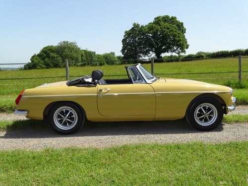 1973 Lovely matching numbers MGB,Heritage certificate,69000 miles In vendita