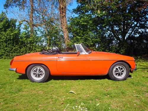1972 MGB Roadster For Sale by Auction
