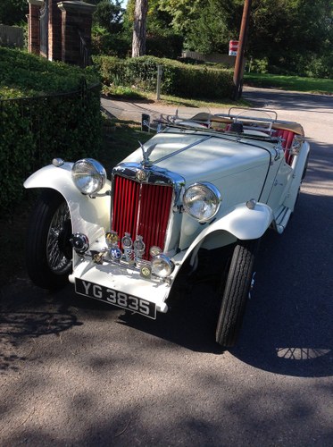 1949 MG TC Immaculate example. For Sale