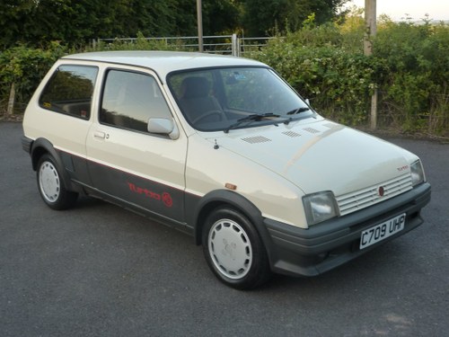 1985 MG Metro Turbo - Just 63,000 miles and super rare For Sale by Auction