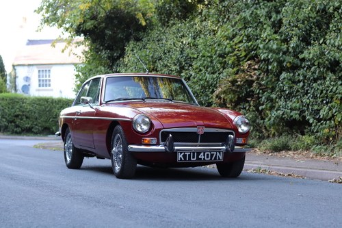 1975 MGB GT  - Overdrive, Leather trim, CWW SOLD