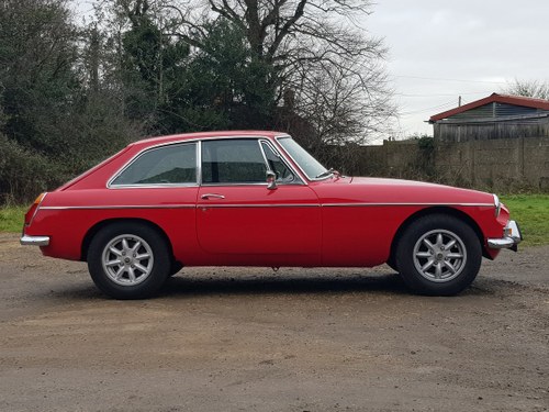 MG B GT, 1972, Rosso Red For Sale