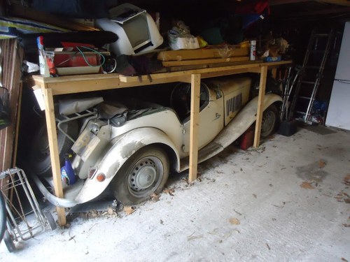 1951 MG TD garage find last used 1978 for auction 25th Oct For Sale by Auction