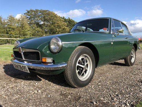 1978 mg b gt 1.8 sports*chrome bumper*overdrive* For Sale