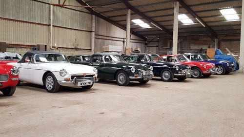 MG B GT, 1970, Selection of 5 available SOLD