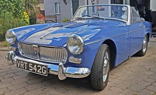 1968 MG Midget Fully Restored NOW SOLD MORE REQUIRED In vendita