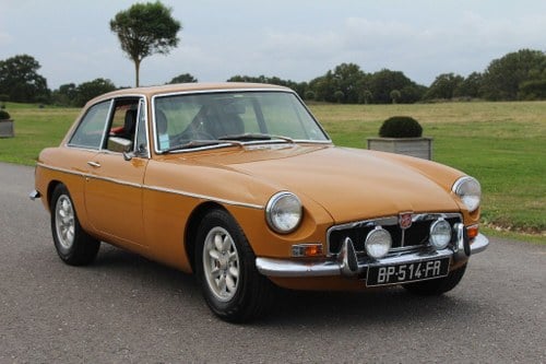 MG B GT 1974 - LAST OF THE CHROME BUMPERS For Sale