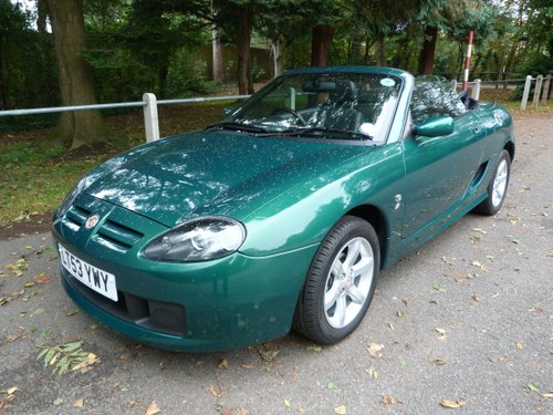 2003 MG TF135, Just 6,920 miles. Lowest mileage/ Best TF for sale For Sale