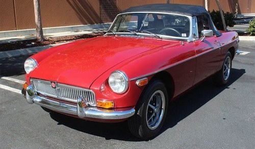 1980 MG MGB Roadster Convertible Fuel Injected mods $9k For Sale