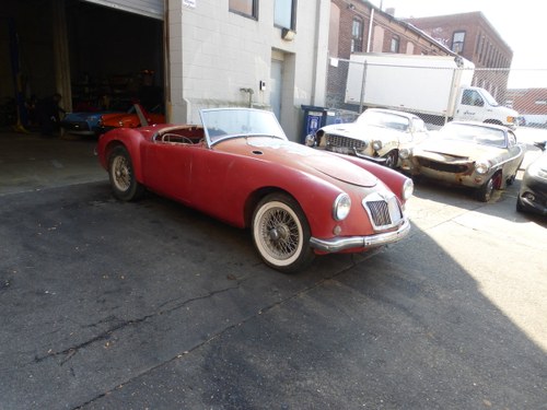 1956 MG A 1500 Roadster Arizona Car For Restoration - For Sale