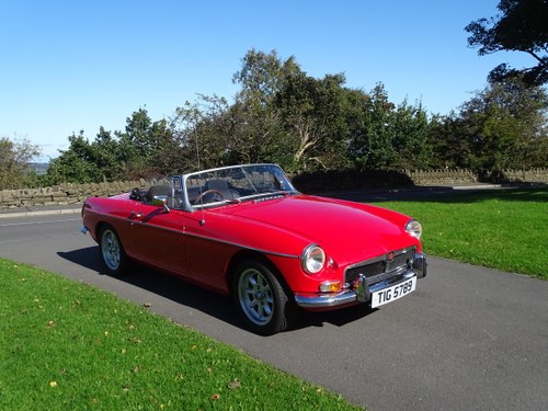 1973 MGB Roadster, Overdrive, Tax Free,  MOT For Sale