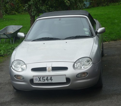 2000 MGF Silver late 1999 low mileage For Sale