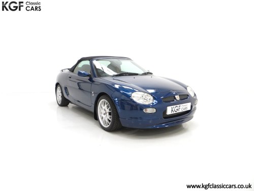 2001 An Astonishing MGF Freestyle Special Edition 15,337 Miles SOLD