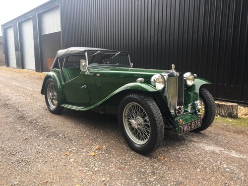 1947 MG TC – Presented to Concours standard SOLD