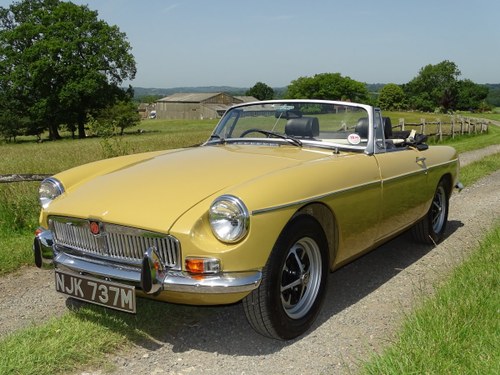 1973 Lovely matching numbers MGB,Heritage certificate,69000 miles SOLD