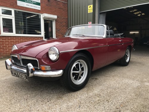 1973 MGB GT with a Roadster body  For Sale