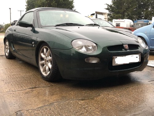 2001 Low mileage MGF FSH perfect winter hobby car!! For Sale