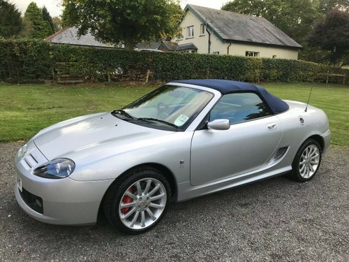 2004 MG TF SILVER/BLUE HOOD JUST 1100 MILES SIMPLY STUNNING! SOLD