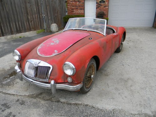 1957 MGA 1500 Roadster to Restore , Free Shipping For Sale