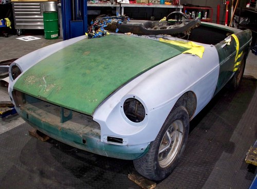 1969 MGB - CALIF from new BRG (needs some work) "CHEAP" For Sale