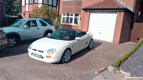 1999 MGF Olde English white Restored Immaculate manual  For Sale