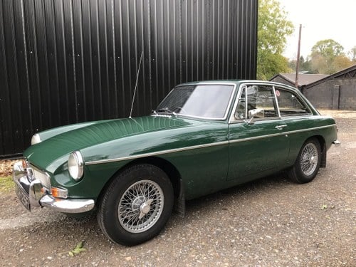 RESERVED 1968 MGB GT - Rebuilt with Heritage Bodyshell SOLD