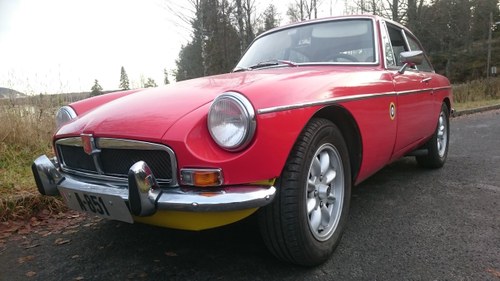 1967 Mgb gt v8 conversion as factory spec, only nicer For Sale