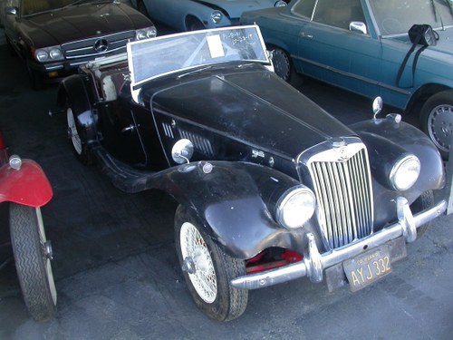 1955 US SPEC MG TF 1500 ORIGINAL PAINT DRY STORED MANY YRS  SOLD