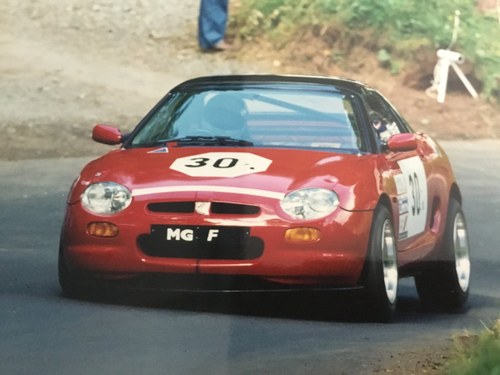 1995 MG F Prototype / Launch vehicle.  Hill climb. For Sale