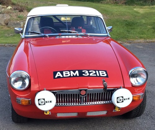 1964 MGB ROADSTER RALLY CAR  For Sale
