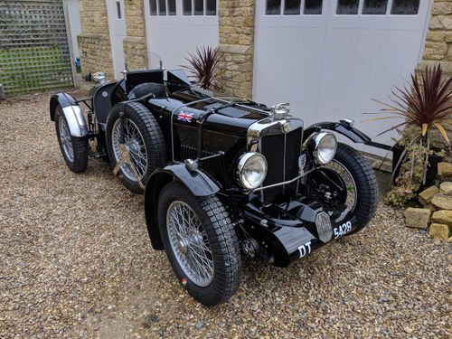 1934 MG PA Q-Type Gregory Body Rebuilt Engine Overdrive SOLD