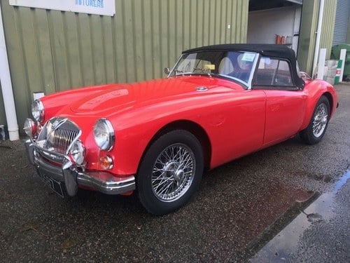 1962 MGA 1600 MKII Rdstr Supercharged, Stage II Engine 5 Spd 'Box For Sale