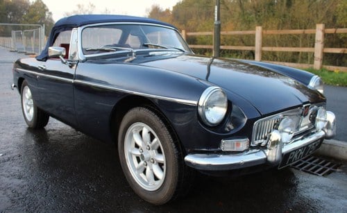 1976 MGB Roadster With Overdrive , Exceptional Condition VENDUTO