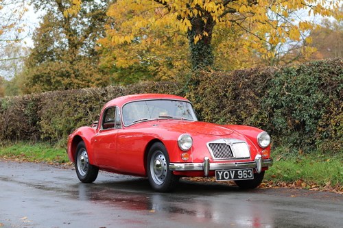 1959 MGA 1600 Coupe - UK Car, Chassis Up Rebuild 2002-2008 For Sale