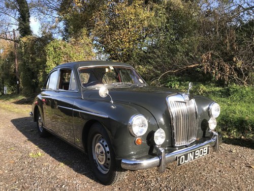 1958 MG Magnette ZB - 1.8 engine & 5 speed gearbox SOLD