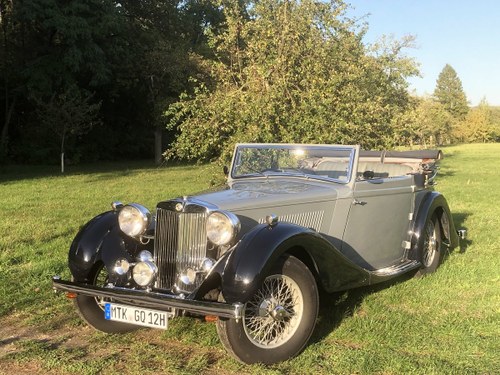 1938 MG SA Three-position Drophead Coupé For Sale by Auction