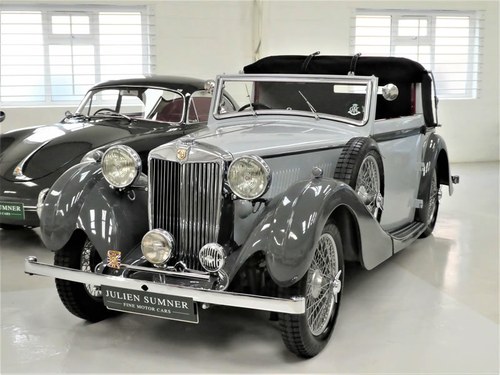 1938 MG VA Tickford Drophead Coupe SOLD