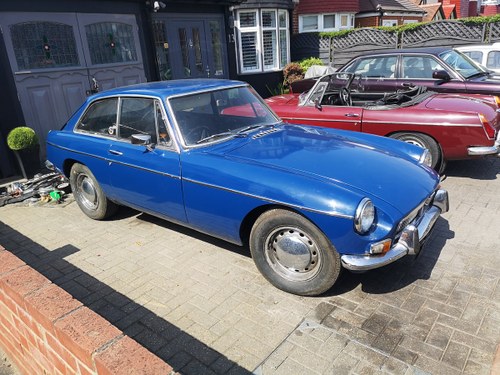 1966  MGBGT  in good rot free  original condition  For Sale