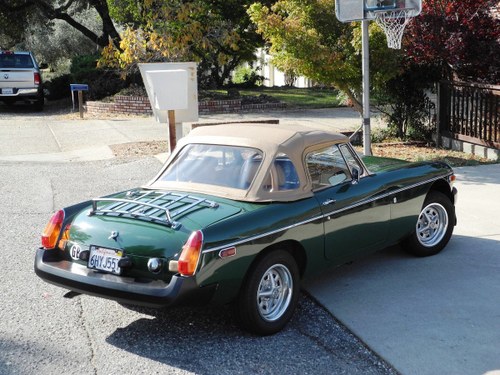 1974 Low mile, Califonia rust-free MGB For Sale
