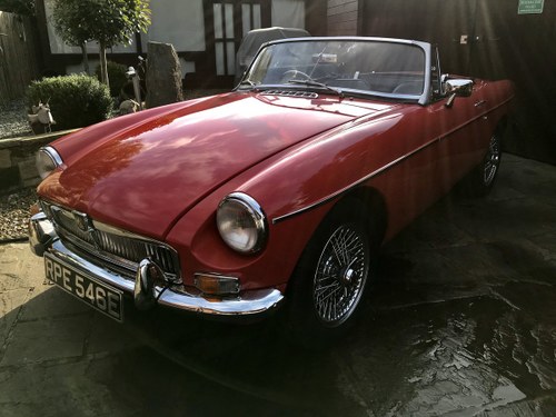 1967 MGB ROADSTER, FULLY REBUILT, OUTSTANDING CAR For Sale