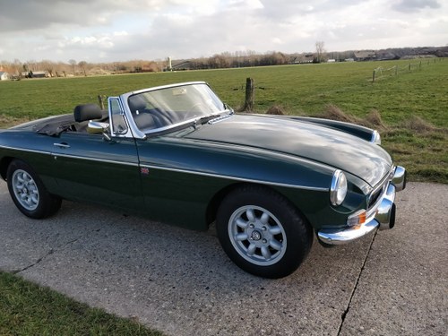 1973 MG B  V8 roadster  LHD For Sale