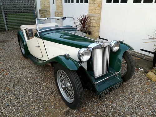 MG TC 1949 UK Numbers Matching Survivor SOLD